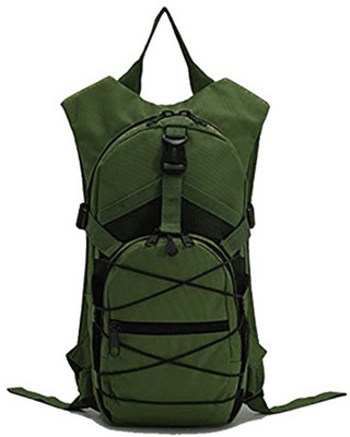 

Bagzar Hydration Pack Backpack with 2L Water Bladder Climbing Hiking Cycling Waterproof Backpack(Green, 3 L)