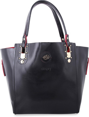 

elespry MB-41405-BR Shoulder Bag(Black, Red, 12 inch)