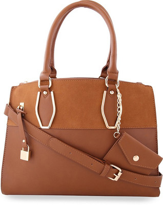 

éléspry MB-11834-BR Shoulder Bag(Brown, 12 inch)