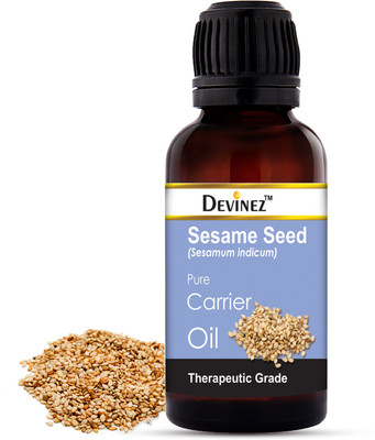 

Devinez Sesame Seed Oil - Rectified, 100% Pure, Natural & Undiluted, 30ml(30 ml)
