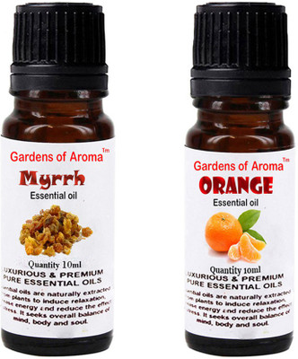 

Gardens Of Aroma Myrrh Essential Oil And Orange Essential Oil(20 ml)