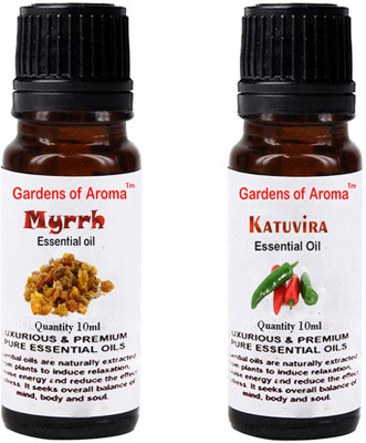 

Gardens Of Aroma Myrrh Essential Oil And Katuvira Essential Oil(20 ml)