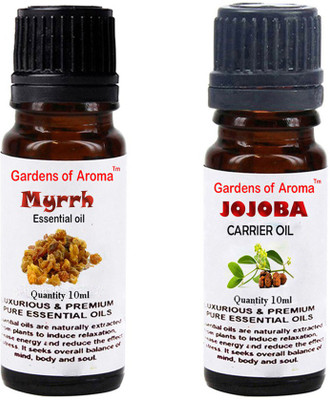 

Gardens Of Aroma Myrrh Essential Oil And Jojoba Carrier Oil(20 ml)