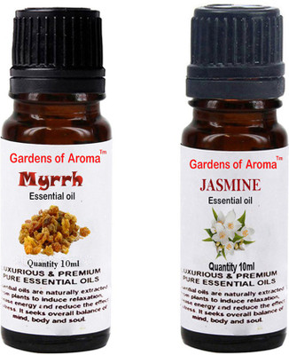 

Gardens Of Aroma Myrrh Essential Oil And Jasmine Essential Oil(20 ml)