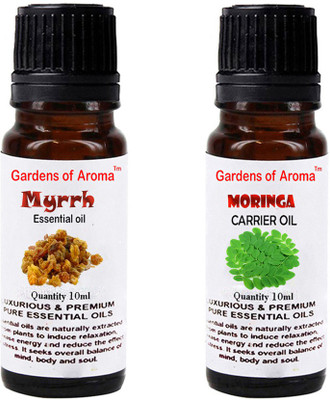 

Gardens Of Aroma Myrrh Essential Oil And Moringa Essential Oil(20 ml)