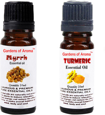 

Gardens Of Aroma Myrrh Essential Oil And Tumeric Essential Oil(20 ml)