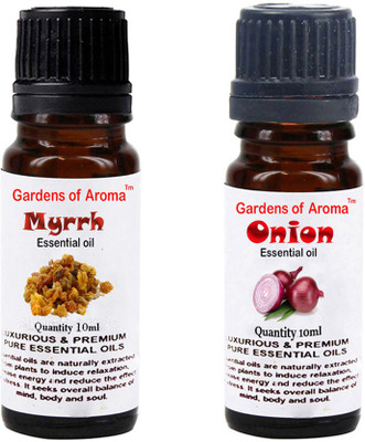 

Gardens Of Aroma Myrrh Essential Oil And Onion Essential Oil(20 ml)