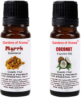 

Gardens Of Aroma Myrrh Essential Oil And Coconut Carrier Oil(20 ml)