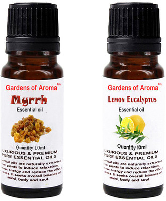 

Gardens Of Aroma Myrrh Essential Oil And Lemon eucalyptus Essential Oil(20 ml)
