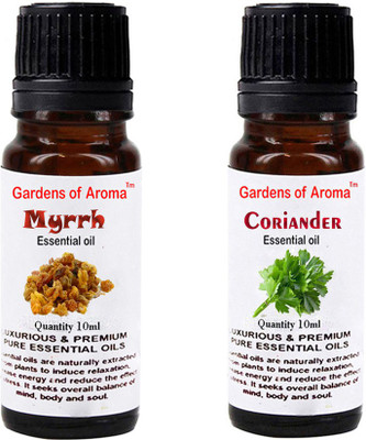 Gardens Of Aroma Myrrh Essential Oil And Coriander Essential Oil(20 ml)