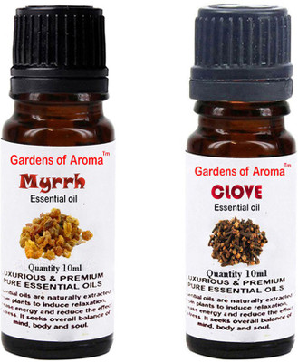 

Gardens Of Aroma Myrrh Essential Oil And Clove Essential Oil(20 ml)