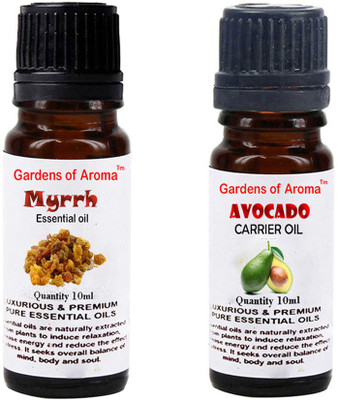 

Gardens Of Aroma Myrrh Essential Oil And Avocado Carrier Oil(20 ml)