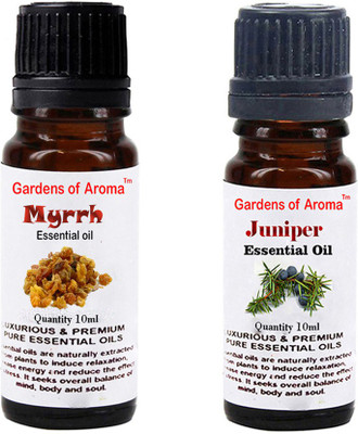 

Gardens Of Aroma Myrrh Essential Oil And Juniper Essential Oil(20 ml)