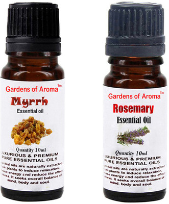 

Gardens Of Aroma Myrrh Essential Oil And Rosemary Essential Oil(20 ml)
