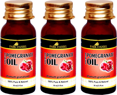 

Park Daniel Premium Pomegrante oil- 100% Pure & Natural Combo pack of 3 bottles of 30 ml(90 ml) Hair Oil(90 ml)