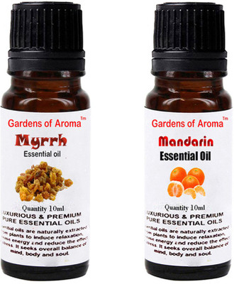

Gardens Of Aroma Myrrh Essential Oil And Mandarin Essential Oil(20 ml)