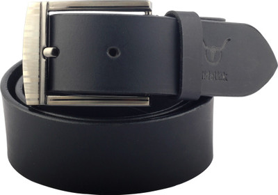 

Hidelink Men & Women Casual Black Genuine Leather Belt