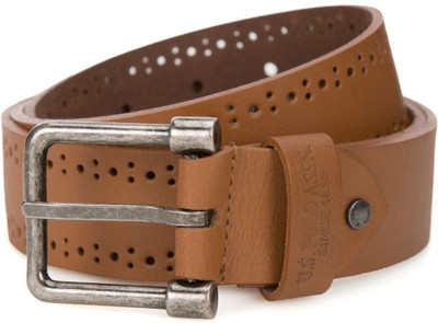 

U.S. Polo Assn Men Brown Genuine Leather Belt, Light brown