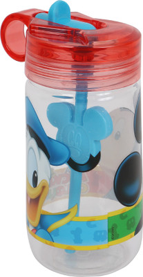 

HMI Mason Mickey Bottle 420 ml Sipper(Pack of 1, Red), Red;blue