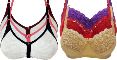 X-WELL Women Sports Non Padded Bra(Multicolor)