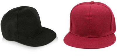 FashMade Snapback Cap Cap(Pack of 2)