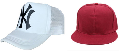 FashMade Snapback Cap Cap(Pack of 2)