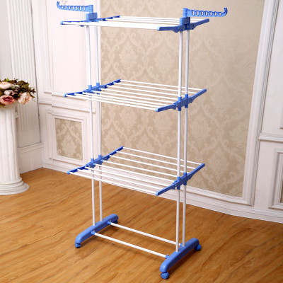 KUMAKA Steel Floor Cloth Dryer Stand KMK-CLOTH(3 Tier)