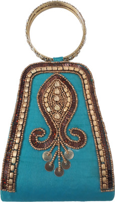 

HimalayaHandicraft Casual, Party, Formal Blue Clutch