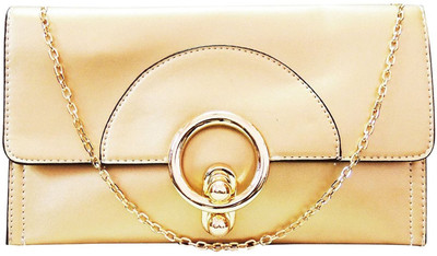 

ASNORA Party Gold Clutch