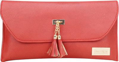 

Zornna Casual, Formal, Party Red Clutch