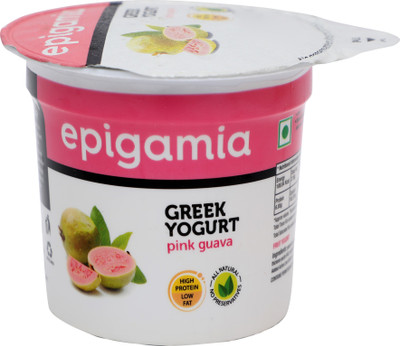 

Epigamia Greek Pink Guava Fruit Yogurt(90 g)