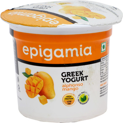 

Epigamia Greek Alphonso Mango Fruit Yogurt(90 g)