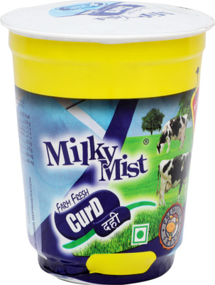 

Milky Mist Farm Fresh Plain Curd(400 g)