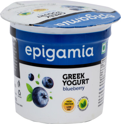 

Epigamia Greek Blueberry Fruit Yogurt(90 g)