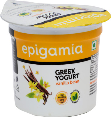 

Epigamia Greek Vanilla Bean Flavored Yogurt(90 g)
