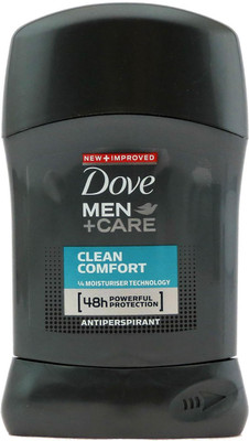 

Dove Men+Care Anti-perspirant, Clean Comfort - 50ml Deodorant Stick - For Men(50 ml)