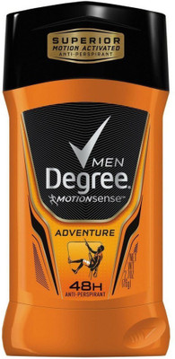 

Degree Adrenaline Invisible Solid Adventure, Size: 2.7 Oz Deodorant Spray - For Men(76 ml)