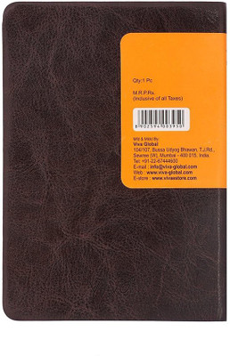 

Viva A6 Diary(Notebook Diary, Brown)
