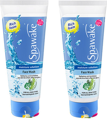 

Spawake Moisture Solution Face Wash 50g Each (Pack of 2) Face Wash(100 g)