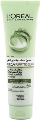 

L'Oreal PURE CLAY EUCALYPTUS PURIFYING GEL WASH Face Wash(150 ml)
