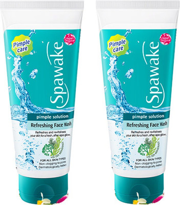 

Spawake Pimple Care Solution Refreshing Face Wash 50g Each (Pack of 2) Face Wash(100 g)
