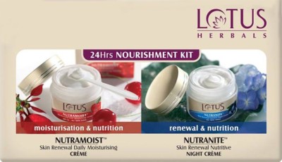 LOTUS Herbals 24Hrs Nourishment Kit(2 x 50 g)