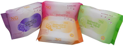 

BOXO Refreshing Facial Wipes For Girls Sensitive Skin, Multicolour, 40 Gram, 4 Pcs, Pack Of 1(Pack of 30)
