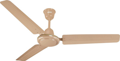 

Luminous Pulse 50 3 Blade Ceiling Fan(Mid Buff Glossy, Pack of 1), Brown