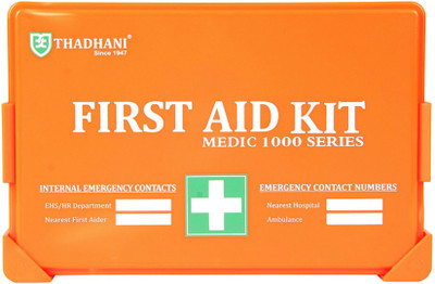 

THADHANI MEDIC 1000 SERIES First Aid Kit(Vehicle, Workplace, Sports and Fitness, Home)