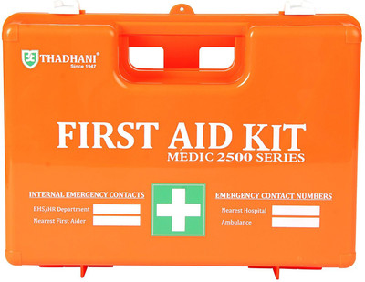 

THADHANI MEDIC 2500 SERIES First Aid Kit(Workplace, Vehicle, Sports and Fitness, Home)