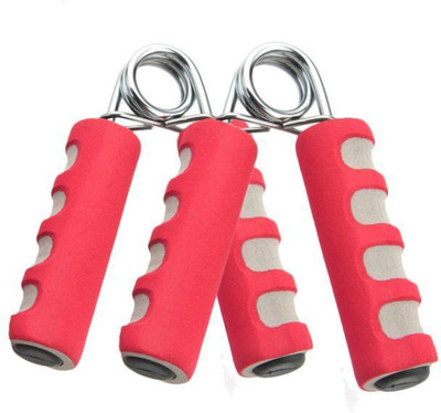 

GOCART Hand Grip Strengthener Set 2 Pack - Soft Foam Hand Exerciser, Finger Gripper, Hand Grippers Perfect for Increasing Wrist Forearm and Finger Strength Hand Grip/Fitness Grip(Red)