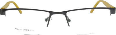 

Pixeleyekart Half Rim Rectangle Frame(51 mm