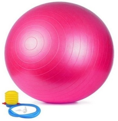 

Leosportz Exercise Gym Ball For Cardio exercise And Yoga Ball Multi Gym Workout 75 cm 75 cm Gym Ball(Pink)