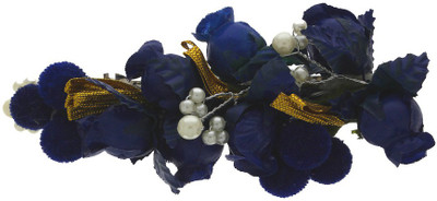 

Anuradha Art Jewellery Designer Back Pin Back Pin(Blue)